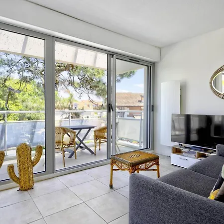 : T3 Avec Acces Prive A La Plage, Balcon, Parking Et Wifi - Fr-1-433-124 *